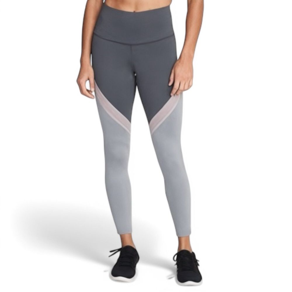 Old Navy Active High-Rise Color-Block 7/8 Leggings Size S